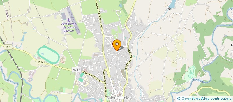 localisation de l'entreprise CREASALONS  SAINT-GALMIER