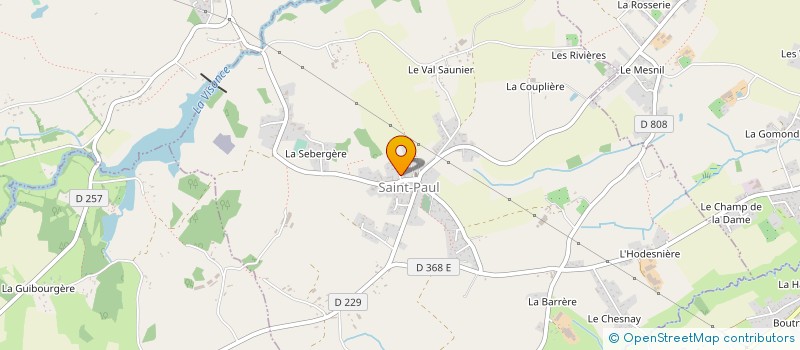 localisation de l'entreprise CREASERVICES à SAINT-PAUL