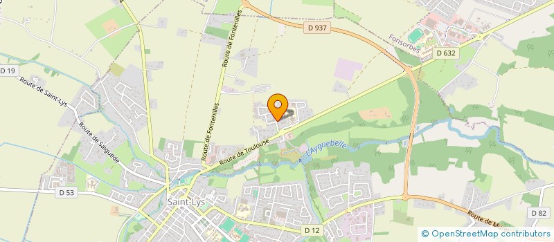 localisation de l'entreprise CREASHOW  SAINT-LYS