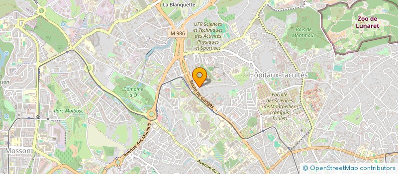 localisation de l'entreprise CREASKALE à MONTPELLIER
