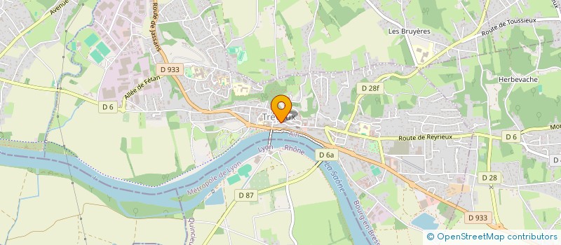 localisation de l'entreprise CREASMILE à TREVOUX