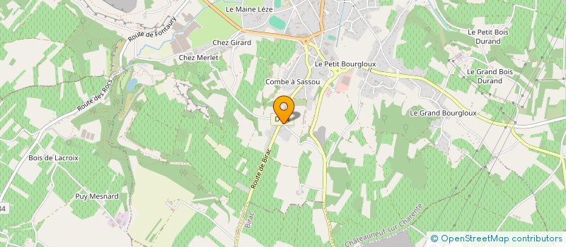 localisation de l'entreprise CREASONS  CHATEAUNEUF-SUR-CHARENTE