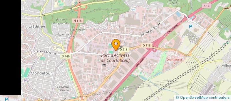 localisation de l'entreprise CREASPACE à LES ULIS