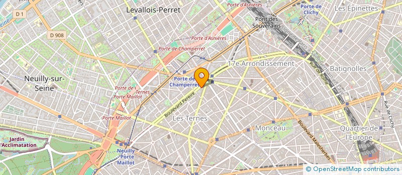localisation de l'entreprise CREASSURE  PARIS