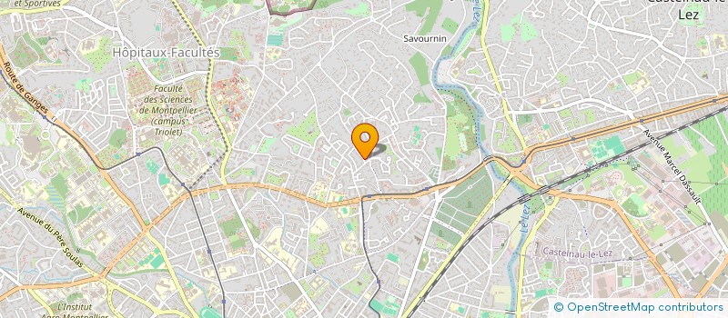 localisation de l'entreprise CREASUD à MONTPELLIER