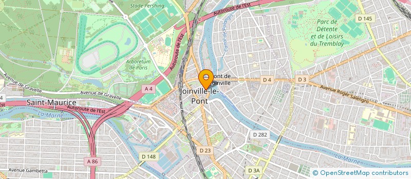 localisation de l'entreprise CREAT REALIS IMPRIMES ETIQUETTES DE LUXE  JOINVILLE-LE-PONT