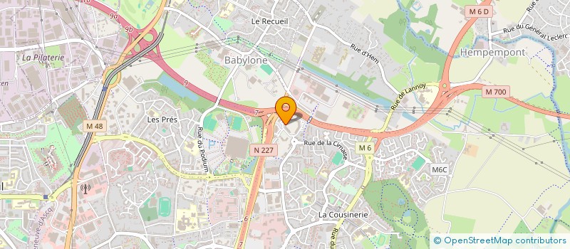 localisation de l'entreprise CREAT TECH EUROP à VILLENEUVE-D'ASCQ