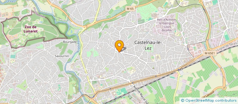 localisation de l'entreprise CREATE à CASTELNAU-LE-LEZ
