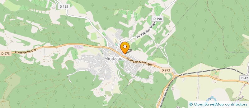 localisation de l'entreprise CREATE A.J RENOV à MIRABEAU