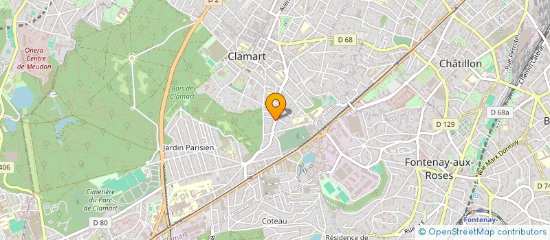 localisation de l'entreprise CREATE & REVAMP à CLAMART