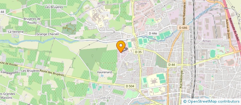 localisation de l'entreprise CREATE & SUCCEED  GLEIZE