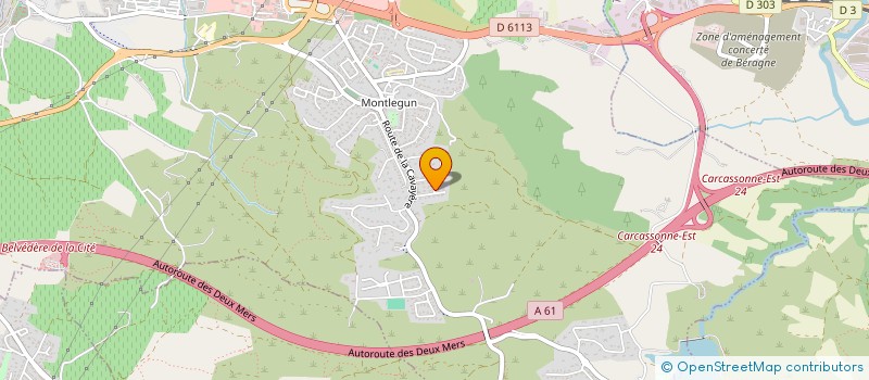 localisation de l'entreprise CREATE VALUE  CARCASSONNE