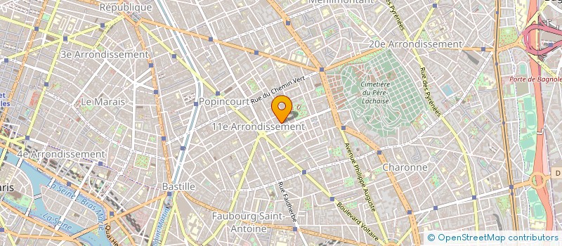 localisation de l'entreprise CREATE YOUR MINIS à PARIS