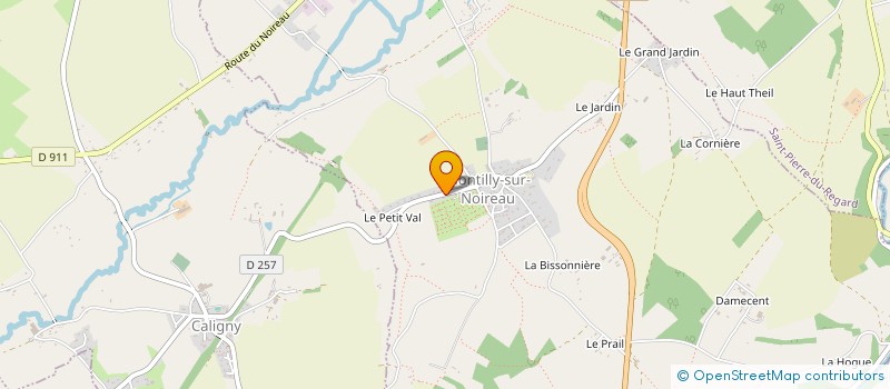 localisation de l'entreprise CREATECH à FLERS