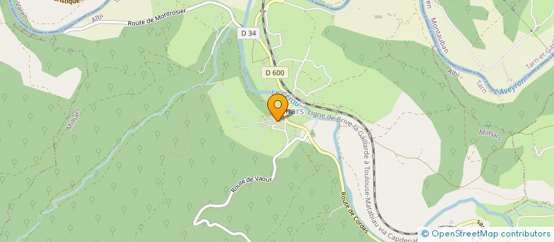 localisation de l'entreprise CREATERRE à CORDES-SUR-CIEL