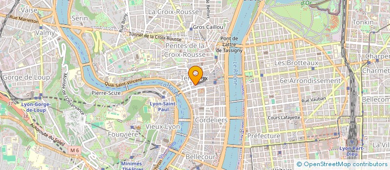 localisation de l'entreprise CREATEUR ARTS DE LA COIFFURE FRANCAISE à LYON