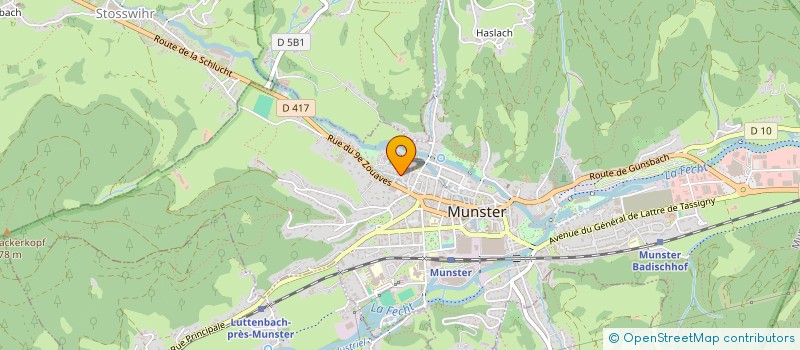 localisation de l'entreprise CREATEUR D'EXTERIEURS SAMUEL RICHE  HORBOURG-WIHR