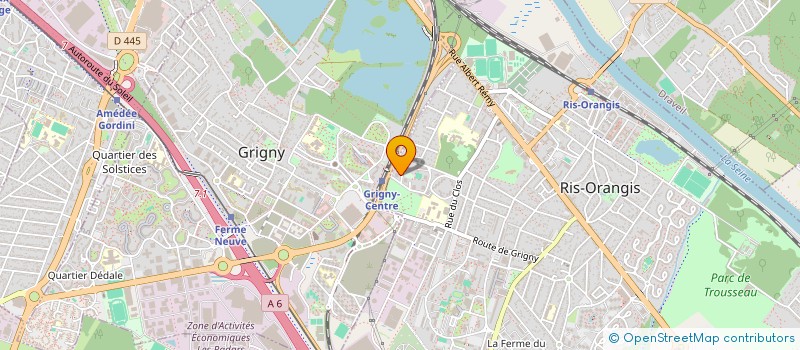 localisation de l'entreprise CREATEUR DE 2M1 à RIS-ORANGIS