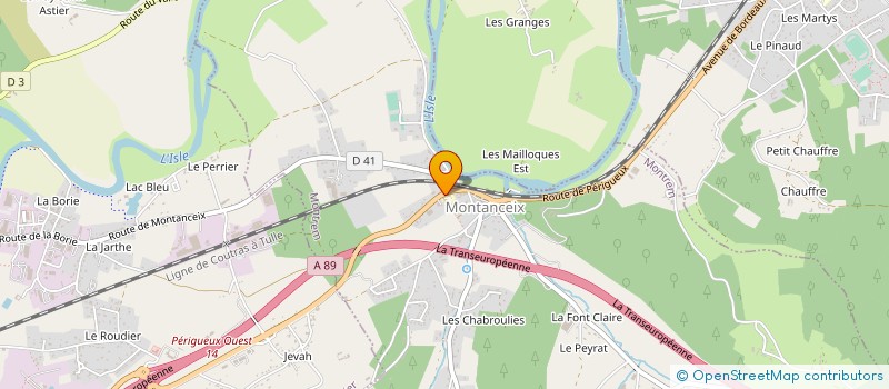 localisation de l'entreprise CREATEUR DE RENCONTRES ET D'ACTIONS CULTURELLES à MONTREM