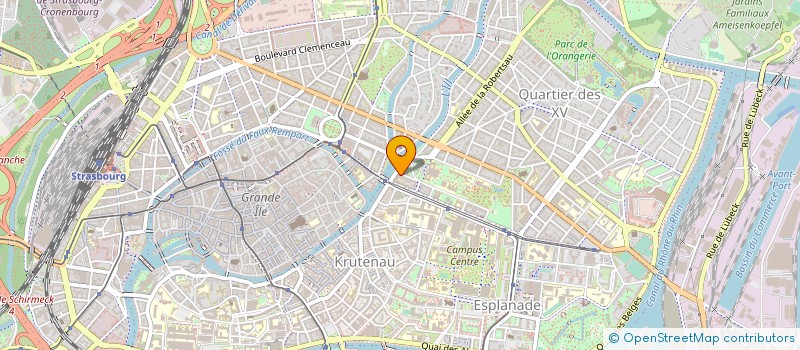 localisation de l'entreprise CREATEURS D'AVENIR à STRASBOURG