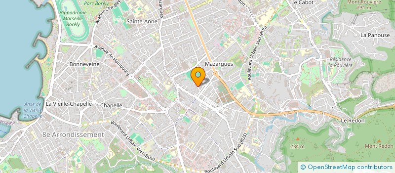 localisation de l'entreprise CREATEURS DE LIENS (CDL)  MARSEILLE