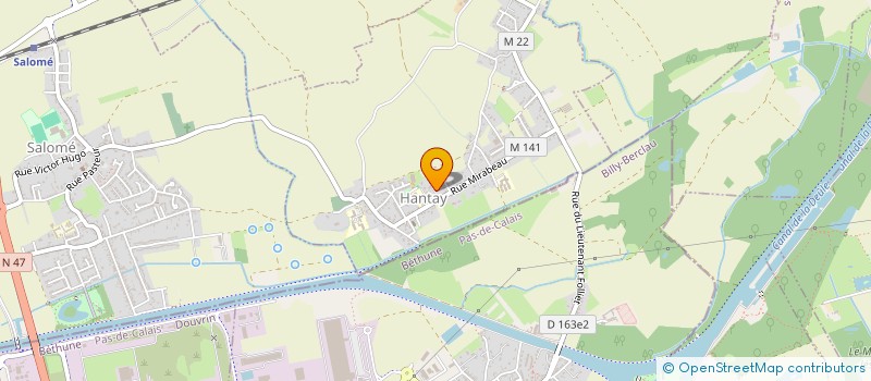 localisation de l'entreprise CREATEURS DE REVES à HANTAY