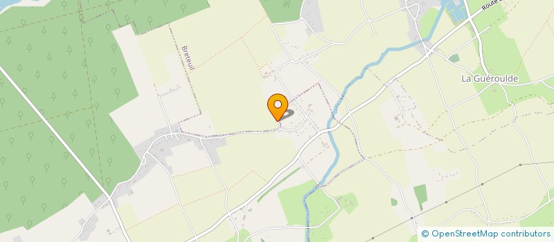 localisation de l'entreprise CREATHERM  VERNEUIL D'AVRE ET D'ITON