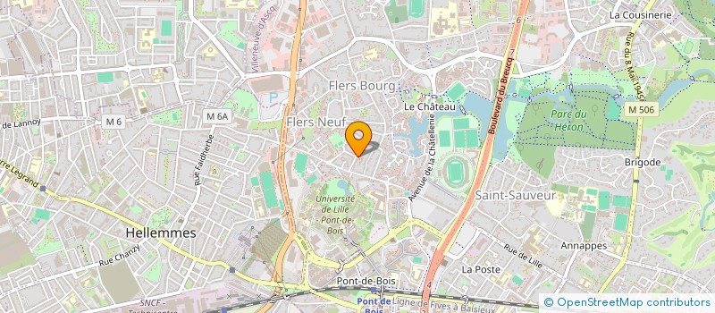 localisation de l'entreprise CREATI à VILLENEUVE-D'ASCQ