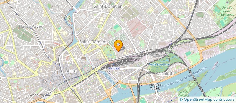 localisation de l'entreprise CREATIC EMBALL SERVICES à NANTES