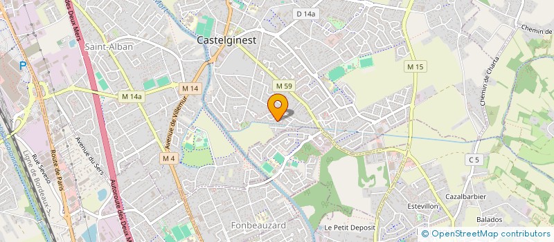 localisation de l'entreprise CREATIF CONTAGIEUX  LAVAUR