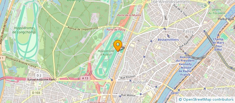 localisation de l'entreprise CREATIF DENTAIRE  PARIS