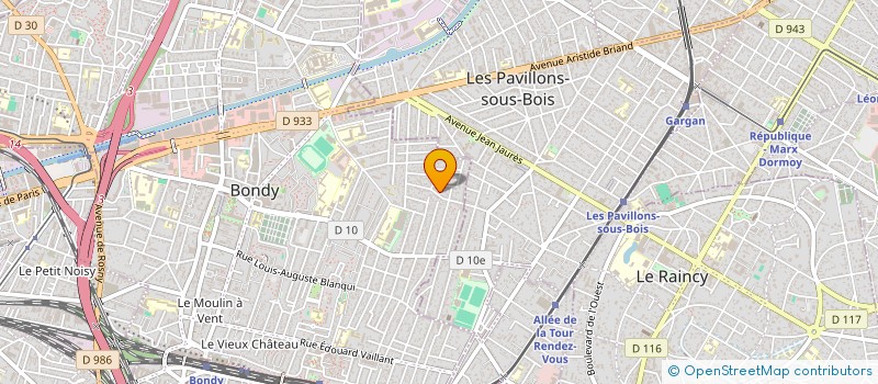 localisation de l'entreprise CREATIF PARQUET  HYERES