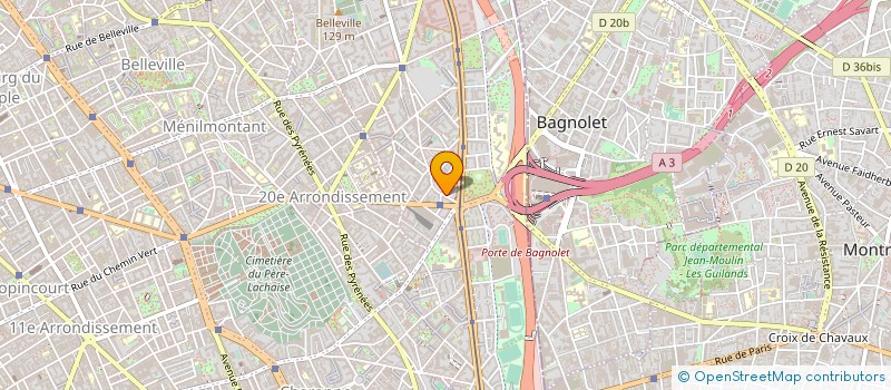 localisation de l'entreprise CREATIME  PARIS