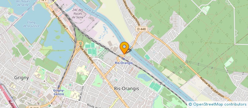 localisation de l'entreprise CREATION AILLEURS à RIS-ORANGIS