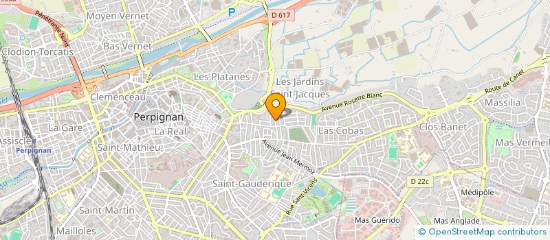 localisation de l'entreprise CREATION ANIMATION DE L INSTITUT INTERNA à PERPIGNAN