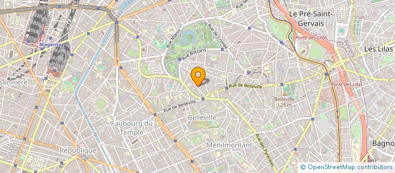 localisation de l'entreprise CREATION ASSIST PROMO THEATRE  PARIS