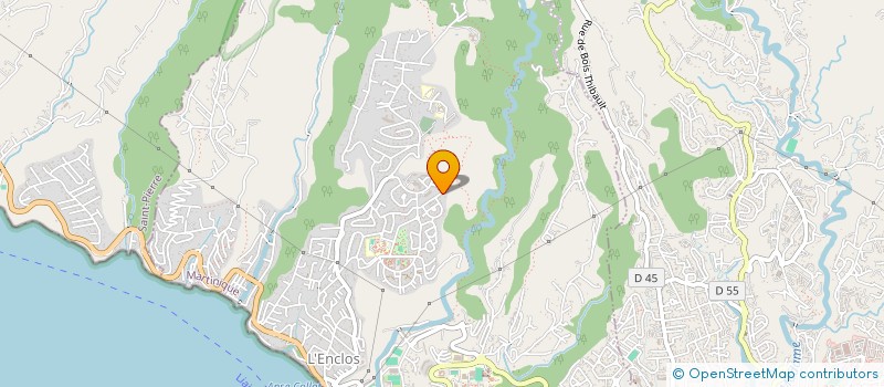 localisation de l'entreprise CREATION CONCEPT ANTILLES  SCHLCHER