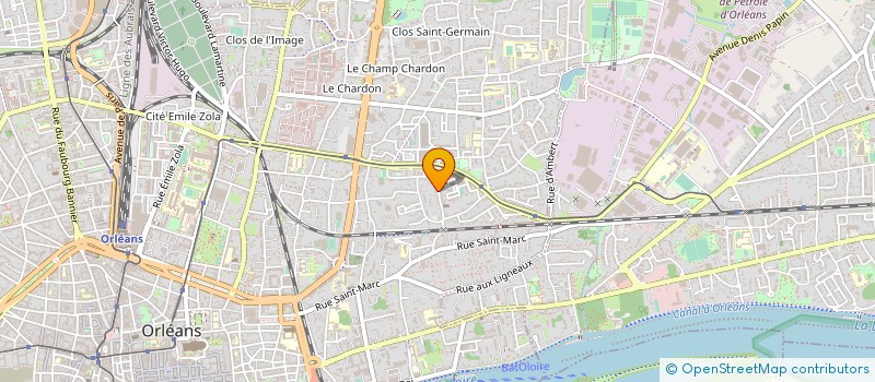 localisation de l'entreprise CREATION CONSTRUCTION  CHECY