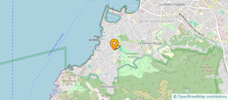 localisation de l'entreprise CREATION COULEUR  MARSEILLE