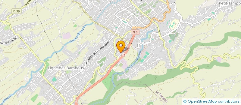 localisation de l'entreprise CREATION D'ACTIVITE PAR DES PROJETS à SAINT-PIERRE