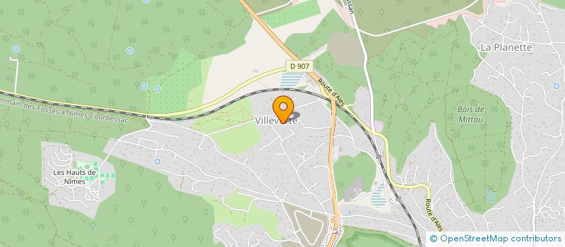 localisation de l'entreprise CREATION D'EDEN à NIMES