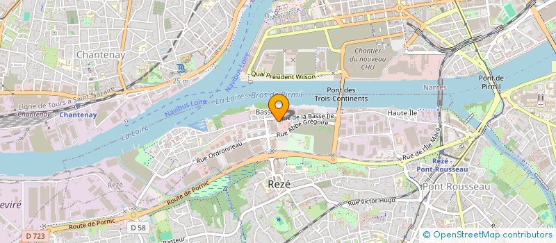 localisation de l'entreprise CREATION DE LIENS ET D'EVENEMENTS EN TOUTE SIMPLICITE (C.L.E.S) à REZE