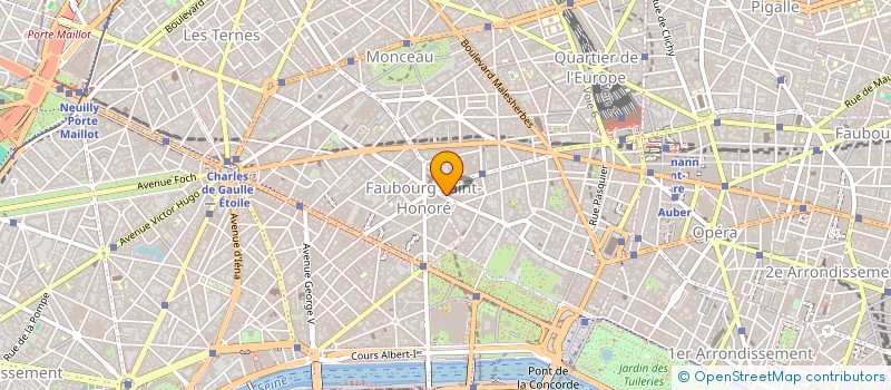 localisation de l'entreprise CREATION & DESIGN WORLDWIDE DIFFUSION  PARIS