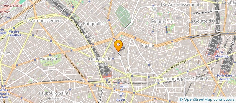 localisation de l'entreprise CREATION DIFFUSION ARTISTIQUE  PARIS