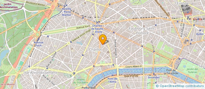 localisation de l'entreprise CREATION DIFFUSION NOUVELLE à PARIS