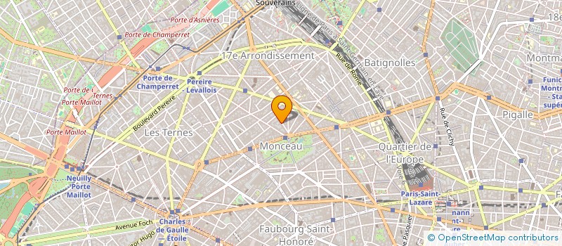 localisation de l'entreprise CREATION EMBELLIE DESIGN REVE  PARIS