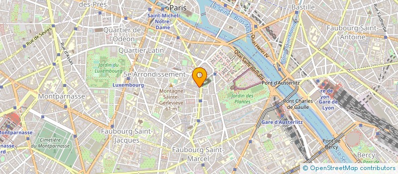localisation de l'entreprise CREATION EPANOUISSEMENT SPORT LOISIRS à PARIS