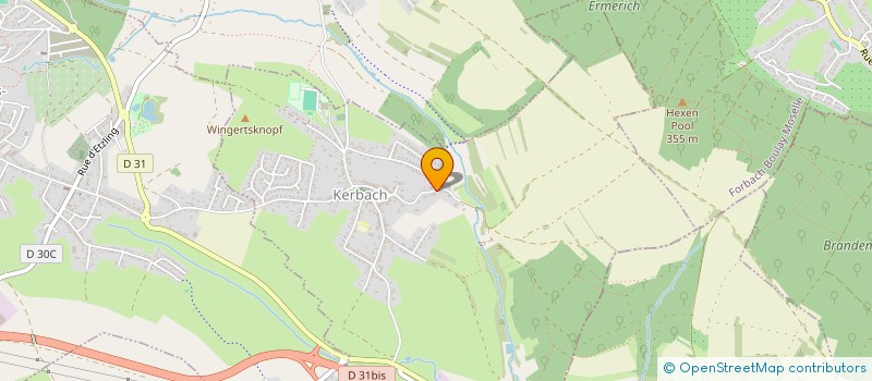 localisation de l'entreprise CREATION EST BATIMENT  KERBACH