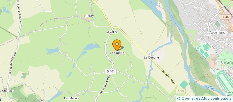 localisation de l'entreprise CREATION ET COMMUNICATION  NEUVY