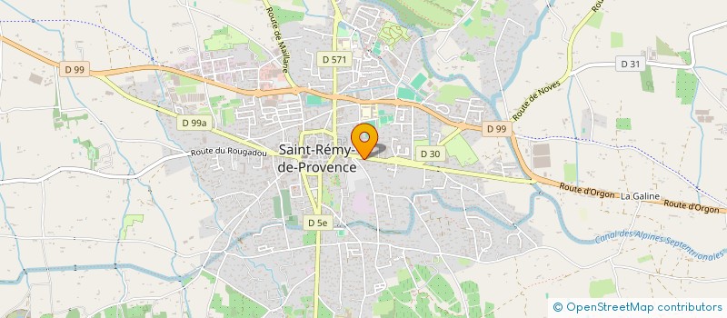 localisation de l'entreprise CREATION ET POINT DE CROIX  SAINT-REMY-DE-PROVENCE